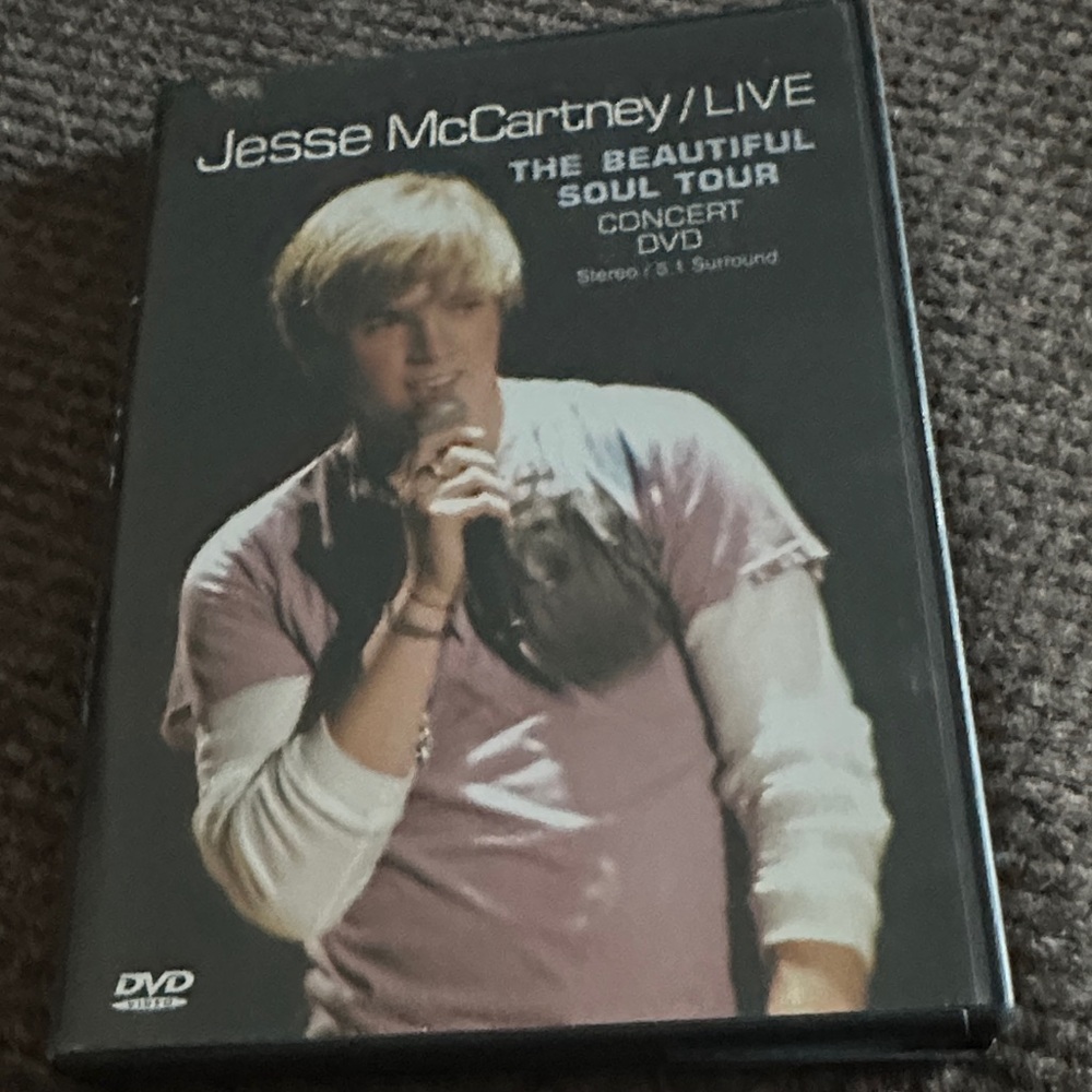 Vintage/ Jesse Mc Cartney / live Concert DVD